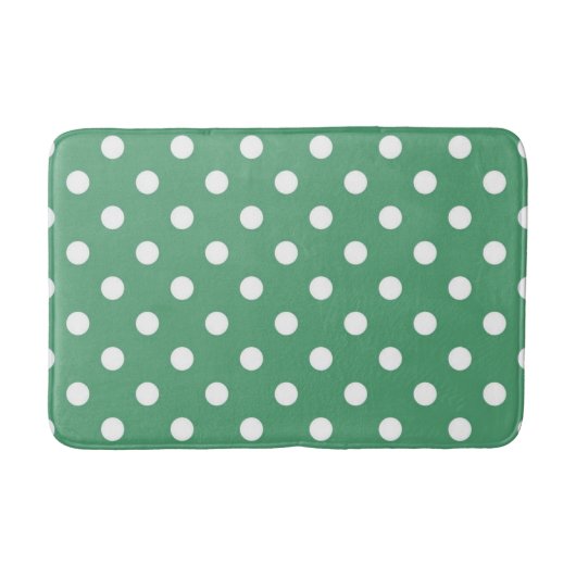 Polka-Punktmuster Badematte (Vorderseite)