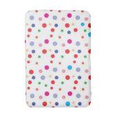 Polka-Punktmuster Badematte (Vorderseite Vertikal)