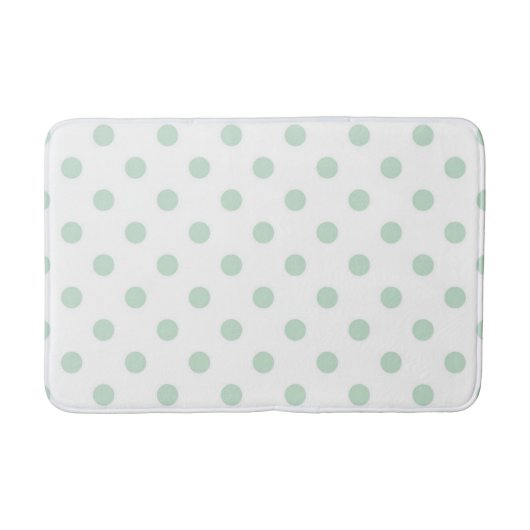 Polka-Punktmuster Badematte (Vorderseite)