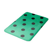 Polka-Punktmuster Badematte (Schrägansicht)