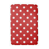 Polka-Punktmuster Badematte (Vorderseite Vertikal)