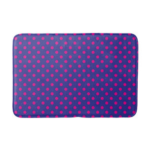 Polka-Punktmuster Badematte