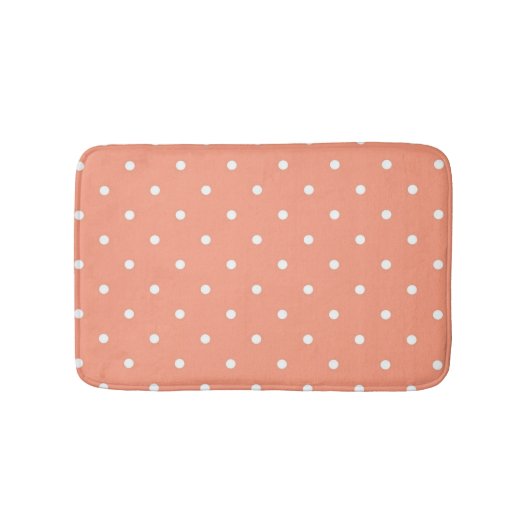 Polka-Punktmuster Badematte (Vorderseite)