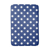Polka-Punktmuster Badematte (Vorderseite Vertikal)
