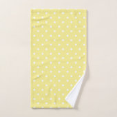 Polka-Punktmuster Badhandtuch Set (Handtuch)