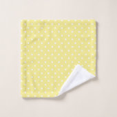 Polka-Punktmuster Badhandtuch Set (Waschlappen)