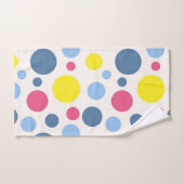 Polka-Punktmuster Badhandtuch Set (Handtuch)