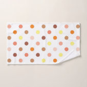 Polka-Punktmuster Badhandtuch Set (Handtuch)