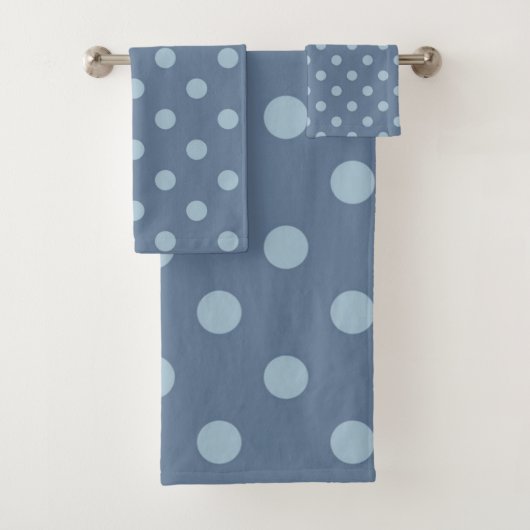 Polka-Punktmuster Badhandtuch Set (Insitu)