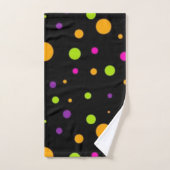 Polka-Punktmuster Badhandtuch Set (Handtuch)