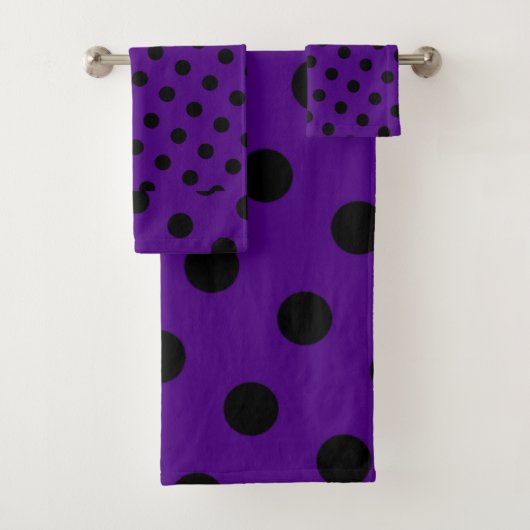 Polka-Punktmuster Badhandtuch Set (Insitu)