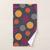 Polka-Punktmuster Badhandtuch Set (Handtuch)