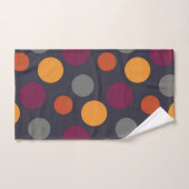 Polka-Punktmuster Badhandtuch Set (Handtuch)