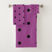 Polka-Punktmuster Badhandtuch Set (Insitu)