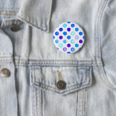 Polka-Punktmuster Button (Beispiel)