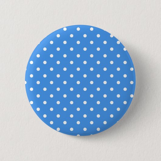 Polka-Punktmuster Button (Vorderseite)