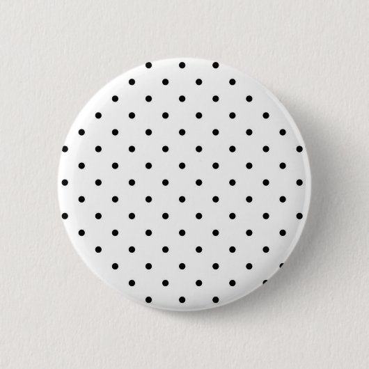 Polka-Punktmuster Button (Vorderseite)