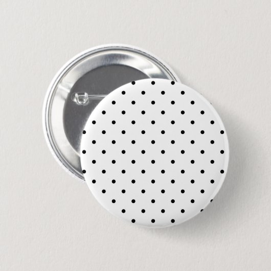 Polka-Punktmuster Button (Vorne & Hinten)
