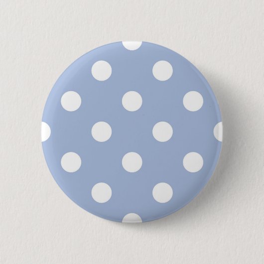 Polka-Punktmuster Button (Vorderseite)