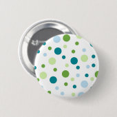 Polka-Punktmuster Button (Vorne & Hinten)