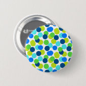 Polka-Punktmuster Button (Vorne & Hinten)