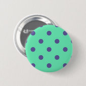 Polka-Punktmuster Button (Vorne & Hinten)