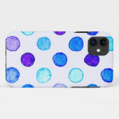 Polka-Punktmuster Case-Mate iPhone Hülle (Rückseite (Horizontal))