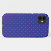 Polka-Punktmuster Case-Mate iPhone Hülle (Rückseite (Horizontal))
