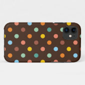 Polka-Punktmuster Case-Mate iPhone Hülle (Rückseite (Horizontal))
