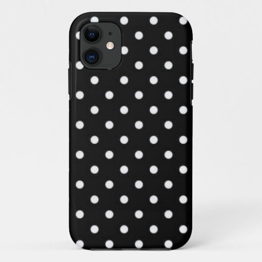 Polka-Punktmuster Case-Mate iPhone Hülle (Rückseite)