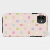 Polka-Punktmuster Case-Mate iPhone Hülle (Rückseite (Horizontal))
