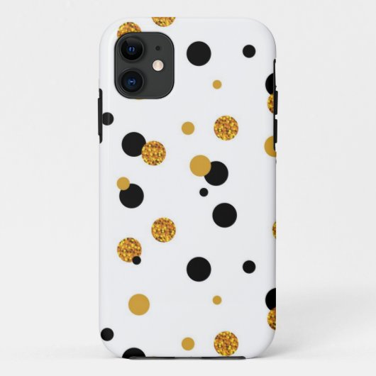 Polka-Punktmuster Case-Mate iPhone Hülle (Rückseite)