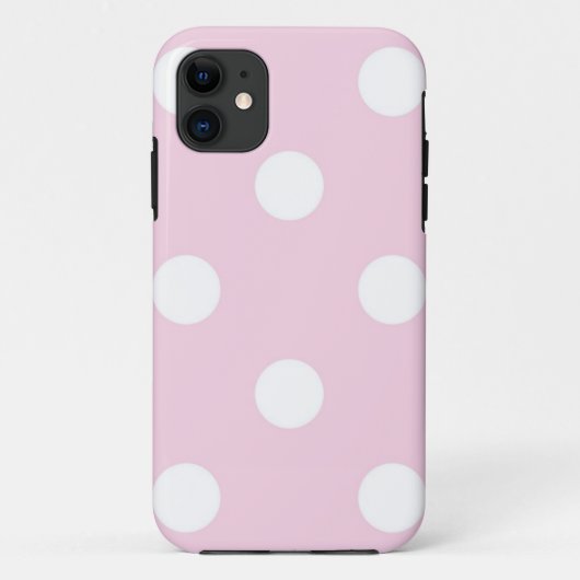 Polka-Punktmuster Case-Mate iPhone Hülle (Rückseite)