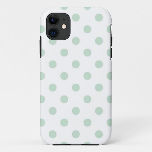 Polka-Punktmuster Case-Mate iPhone Hülle (Rückseite)