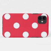 Polka-Punktmuster Case-Mate iPhone Hülle (Rückseite (Horizontal))