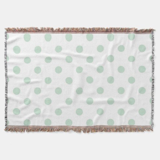 Polka-Punktmuster Decke (Vorderseite)