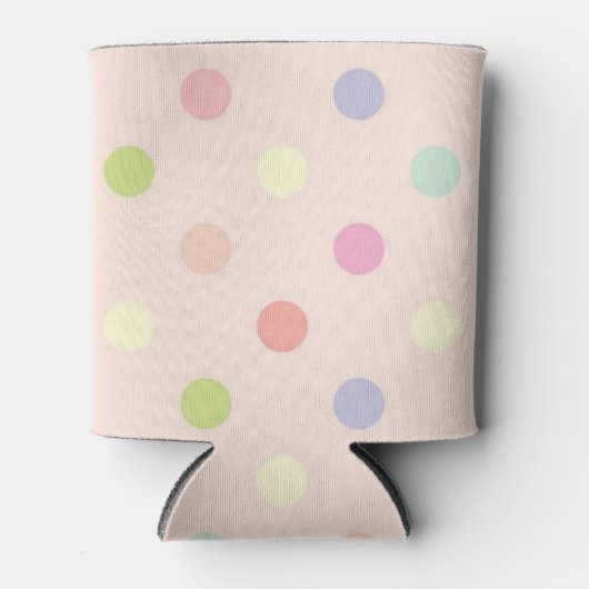 Polka-Punktmuster Dosenkühler (Vorderseite)
