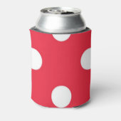 Polka-Punktmuster Dosenkühler (Kanne Rückseite)