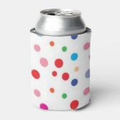 Polka-Punktmuster Dosenkühler (Kanne Vorderseite)