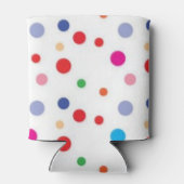 Polka-Punktmuster Dosenkühler (Rückseite)