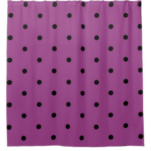 Polka-Punktmuster Duschvorhang