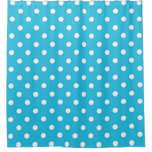 Polka-Punktmuster Duschvorhang