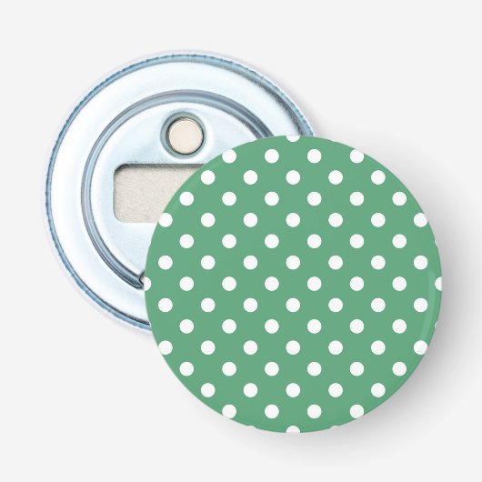 Polka-Punktmuster Flaschenöffner (Vorderseite)