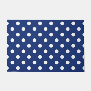 Polka-Punktmuster Fußmatte