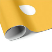 Polka-Punktmuster Geschenkpapier (Rolleneckpunkt)