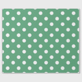 Polka-Punktmuster Geschenkpapier (Flach)