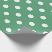 Polka-Punktmuster Geschenkpapier (Ecke)