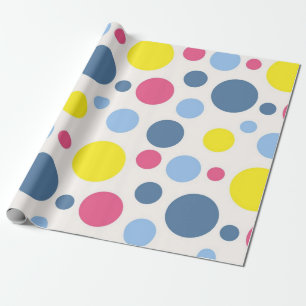 Polka-Punktmuster Geschenkpapier
