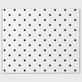 Polka-Punktmuster Geschenkpapier (Flach)