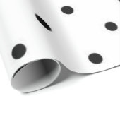 Polka-Punktmuster Geschenkpapier (Rolleneckpunkt)